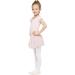Mecceos Ballet Leotards for Girls Toddler Dance | Short/Long Sleeve Skirt Ballerina Outfits 6-8 Years | Z6_Ballet Pink - Buy Online on GoSupps.com