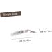 Mipcase 6pcs Eyebrow Stickers Water Proof Stickers Hair Eyebrow Imitation Eyebrow Sticker 6d Bionic Tool 6X1X0.1CM Brown - Buy Online on GoSupps.com