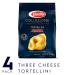 BARILLA Collezione Three Cheese Tortellini Pasta 12 oz. (Pack of 4) - 6 Servings, Pantry Friendly & Non-GMO - Buy Online on GoSupps.com