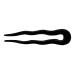 Marycrafts hair fork hair stick hair sticks hair accessories made of buffalo horn handmade (black)