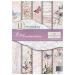 ITD Collection - Rice Paper Creative Set A4, Decoupage Scrapbooking Cardmaking, 29.7 x 21 cm Multicolour (Rosy Summertime)