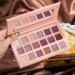 18-COLOR Nude Eyeshadow Palette - Blendable, Long-lasting Shimmer & Matte Shades - Buy Online on GoSupps.com