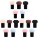 FRCOLOR 15 Pcs Mushroom Head Puff Face Powder Mushroom Head Makeup Brush Foundation Powder Puff Mushroom Makeup Applicator Puff Brush Round Bb The Sea Blush Brush Mix Plastic 1 Count (Pack of 1) Assorted Colorx3pcs
