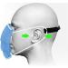 Ulalaza 5-Part Ear Protection Hooks with Adjustable Strap - Anti-Noise Face Buckles K02 - Mix Color - Buy Online on GoSupps.com