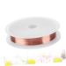 Healeved 2pcs Copper Wire Jewelry Beading Wire Diy Jewelry Nail Art Decoration Wire Jewelry Wire Copper Beading Wire Nail Art Wire Metal Bracelet Wire Nail Accessories Acrylic Nail Manicure - Buy Online on GoSupps.com