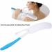 Long Handle Shower Brush for Elderly - Gentle Exfoliating Sponge Back Scrubber for Easy Showering & Cleaning - Buy Online on GoSupps.com