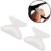 20 Pairs Soft Silicone Anti-Slip Nose Pads for Glasses & Sunglasses | White Slip-Resistant Accessories - Buy Online on GoSupps.com
