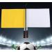HNJZX 4-Piece Football Hand Flags Rugby Linesman Referees Assistant Equipment - Buy Online on GoSupps.com