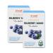 (Pack of 2) Hi Well Premium Bilberry 36000 + Lutein 60Vegtarian Capsules
