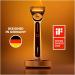 Gillette Labs Heated Men's Razor + 1 Razor Blade Refill | FlexDisc Technology | 100% Waterproof | Gifts for Men | 2 Pin UK Plug - Buy Online on GoSupps.com