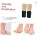 Silicone Gel Toe Protectors - 2 Pairs Soft Sleeve Covers for Runners | Hammertoe Cushion & Foot Care | 4x2.7cm - Buy Online on GoSupps.com