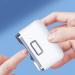 Voragrl 1 Piece Automatic Electric Nail Clippers Polishing Tools with Light for Baby Adult - Buy Online on GoSupps.com