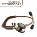 Saini MEDICOS Cardio 3 Monitoring Stethoscope - Copper Finish Chocolate Tube | International Shipping Available - Buy Online on GoSupps.com