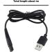 Buy Emsea 2-Part USB Charging Cable for Xiaomi Mijia Electrorasier MJTXD01SKS - Durable 1m Replacement Cable - Fast International Shipping - Buy Online on GoSupps.com