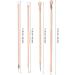 4PCS Reinforced Comedian Double Ended Stainless Steel Removal Set | Deep Cleaning Tool for Stubborn Stains | International Shipping Available - Buy Online on GoSupps.com