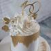Wedding Cake Topper 2 Pcs Ring Cake Topper for Valentine's Day Engagement Bridal Shower Wedding Party Cake Decor Accessories - Buy Online on GoSupps.com