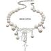 Shop Stylish Faux Pearl Butterfly Pendant Necklace - Adjustable Fashion Jewelry for Women | OralGos - International Shipping Available - Buy Online on GoSupps.com