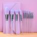 DFHBFG 10-Piece Makeup Brush Set - Premium Wooden Handle Eyeshadow Brushes | Full Beauty Tools Collection - Buy Online on GoSupps.com