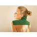 Moor neck warmer 29x39 cm with fleece cover in olive green neck pillow heat pad heat compress heating pad