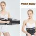 Back Bandage & Compression Belt - Adjustable Lumbar Support for Pain Relief | Gift for Men & Women | Schwa Black XL - Buy Online on GoSupps.com
