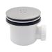 Convenient & Shower Trap Shower Waste Trap Shower Trap Plastic for All Standard Shower Trays Shower Waste Trap