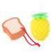 Beaupretty Bath Sponge Sponge Baby Shower Sponge Kids Bath sponges Bath sponges for Shower Baby Scrubber Bath Brush exfoliating Pads Kids Nylon Cute Newborn Kids 17.5x13.5x4.5cm