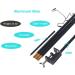 HIKEMAN Folding Lantern Stand Pole - Portable Light Holder for Camping & Outdoor Activities (Red) - Buy Online on GoSupps.com