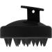 Soft Silicone Scalp Massager & Shampoo Brush for Hair Growth - Exfoliating Hair Wash Scrubber for Men Women & Pets (Black) - Buy Online on GoSupps.com