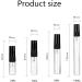 GeRRiT Fine Mist Spray Dispensing Bottle Portable Mini Empty Perfume Glass Spray Clear Empty Fine Mist Travel Bottle Set Refillable Containers for Cleaning Gardening Plant - Buy Online on GoSupps.com