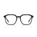 Pin Temple Square Tr90 Frame Blue Light Blocking Glasses for Women Men Anti UV Ray Computer Reading Glasses for Women Men Black 57 Millimeters