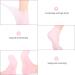 Artibetter 1 Set Moisturizing Gloves& Socks Foot Moisturizer Socks Spa Socks Gloves Set for Dry Skin Cracked Hands and Foot Skin Care (Pink) - Buy Online on GoSupps.com