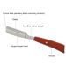 Straight Edge Barber Razor - Durable Zinc Handle Easy Blade Replacement for Safe Shaving | S53-7 Silver - Buy Online on GoSupps.com