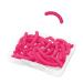 Rumyve30pcs Eyelash Curler Pencil Refill Pad Rubber Roll Filler Replacement Pencil Refill Pad High Elastic Eyelash Soft Curler Pad Universal Eyelash Curler with Clear Storage Case(Red)