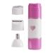 Rasoirs lectriques - Tondeuses Personnelles Portables avec 3 T tes de Fixation | Rasoir de Pr cision pour Femmes | pour Visage Corps Jambes Ligne Bikini pour Femmes et Filles