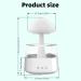Buy Rain Cloud Humidifier & Mushroom Lamp - 7 Color LED Air Diffuser & Rain Sounds for Kids' Rooms | International Shipping Available - Buy Online on GoSupps.com