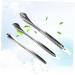 Buy Minkissy 3pcs DIY Makeup Spatula Set - Frosted Lipstick & Eye Cream Applicator - Stainless Steel | International Shipping Available - Buy Online on GoSupps.com