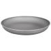 TiTo Titanium Plate Dish Outdoor Camping Tableware Ultralight Round Fruit Titanium Alloy Dinner Dishes Pan for BBQ Hiking Picnic (Large)
