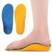 Kids Orthotic Inserts | PU Cushioning Arch Support Insoles for Flat Feet & Plantar Fasciitis - Shock Absorption & Breathable - Sizes 9-10.5 Women / 8-9 Men - Buy Online on GoSupps.com