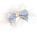 PLCPDM Hair Clip Bangs Clip Sweet Girls Duckbill Clip Headdress Hair Accessories Bow Hairpin Blue