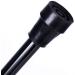 Black Crutches with Open Cuff for Handicapped Elderly Easy to Walk Crutches with Ergonomic Handle Lightweight Aluminum Walking Stick Single Decorate Lucky Star - Buy Online on GoSupps.com