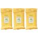 Burt's Bees Cleansing Facial Cleansing Towelettes 10 Towelettes each (Value Pack of 3)