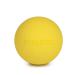Massage ball 6cm diameter -as a lacrosse ball and fascia ball for self-massage and for trigger point therapy (precise treatment of tension) 8. Color (yellow)