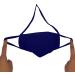 KUNSTIFY Elastic Fabric Masks - 5 Adjustable Washable Masks in Black & Dark Blue | International Shipping - Buy Online on GoSupps.com