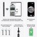 EarScope Ear Cleaner Wireless Otoscope with Camera & LED Light Ear Wax Removal Kit for All Ages Best Ear Care Products for iPhone & Android - Buy Online on GoSupps.com