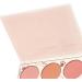 Kcabrtet 6 Colorss Face Blush Palette Matte Shimmers Blush Palette Smooths Blendable Powder Blush Contour Highlighter Blush Multiuse Makeup Palette(Six color powder blusher plate) - Buy Online on GoSupps.com