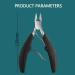 Premium Stainless Steel Nail Tongs for Ingrown Toenails - Durable Ergonomic Nail Scissors for Strong Toenails - International Shipping Available - Buy Online on GoSupps.com