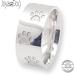 Joyadog Ladies Ring with Dog & Cat Paw Design - 10mm Wide Comfort Fit | Unique Pet Lover Jewelry - Buy Online on GoSupps.com