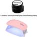 Coffin False Nails Short Fake Nails Pointed Ballerina Acrylic Press on Nails Full Cover Stick on Nails 24pcs for Women and Girls with solid glue nail lamp 1 count (Pack of 1) Yellow - Buy Online on GoSupps.com
