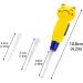 ZITIANY LED Ear Wax Removal Tool with Tweezer & Spoon - Safe Ear Pick for Adults & Kids - Detachable Ear Scoop Kit with Light - A-Green - Buy Online on GoSupps.com