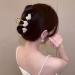 KuuGuu 2 PCS Heart Hair Claw with Pearls - Large Metal Hair Clip for Thick Hair - Buy Online on GoSupps.com